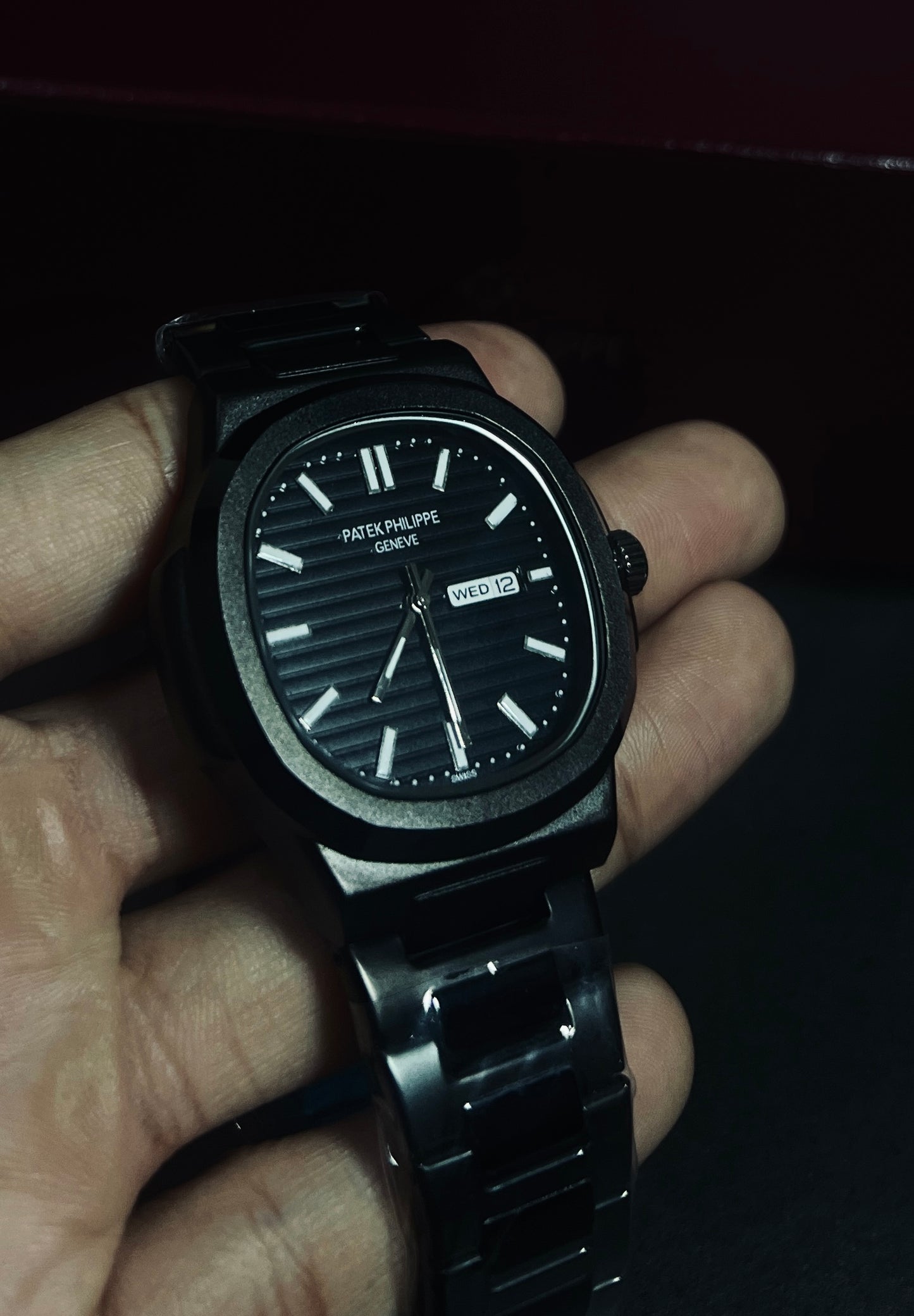 Patek Philippe Geneve Black Edition — Day & Date Masterpiece