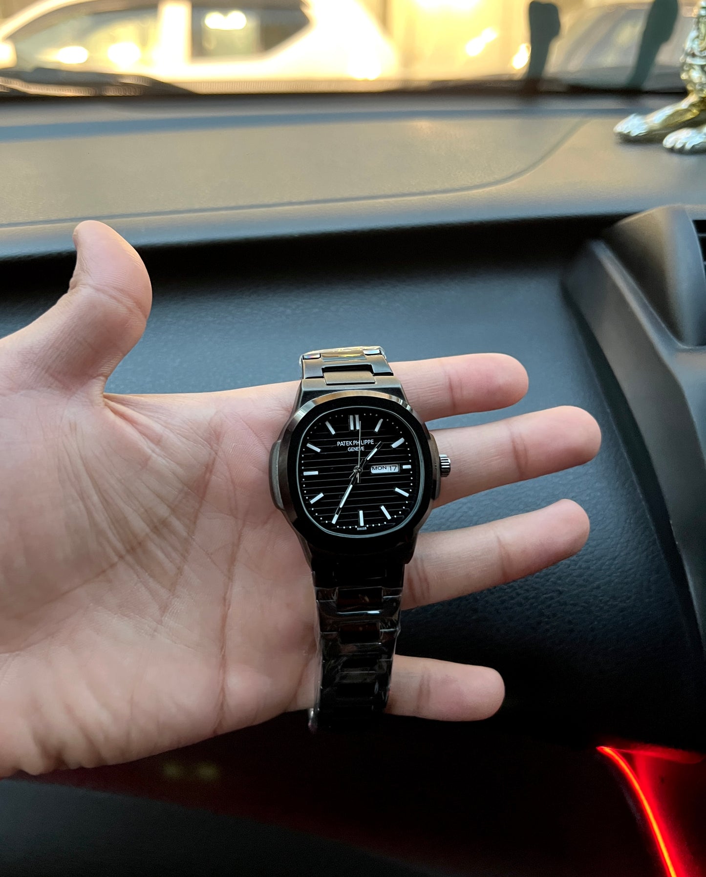 Patek Philippe Geneve Black Edition — Day & Date Masterpiece