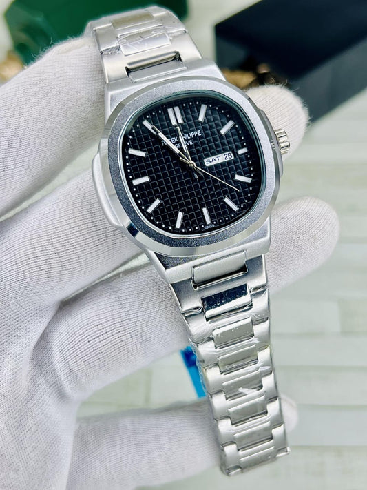 Patek Philippe Geneve Black Dial