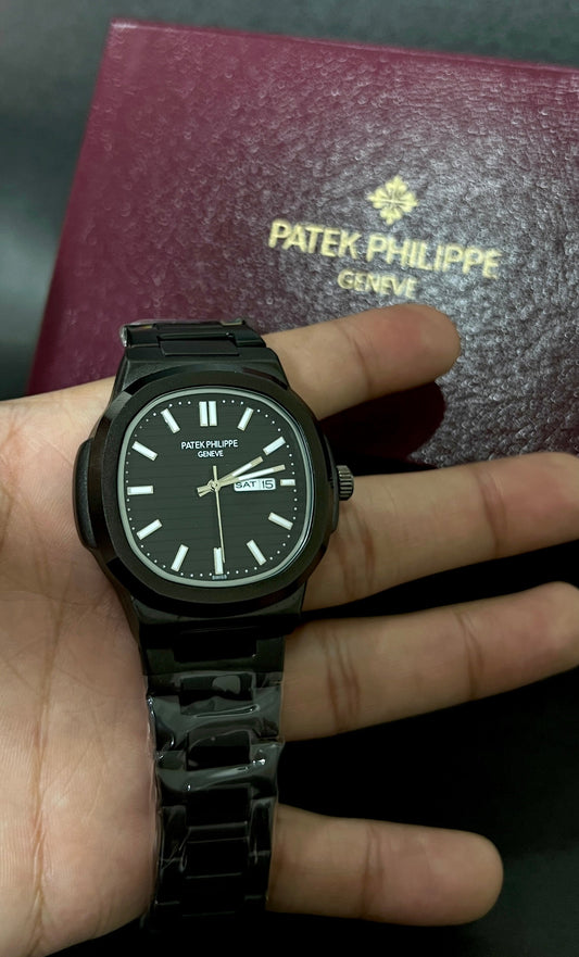 Patek Philippe Geneve Black Edition — Day & Date Masterpiece