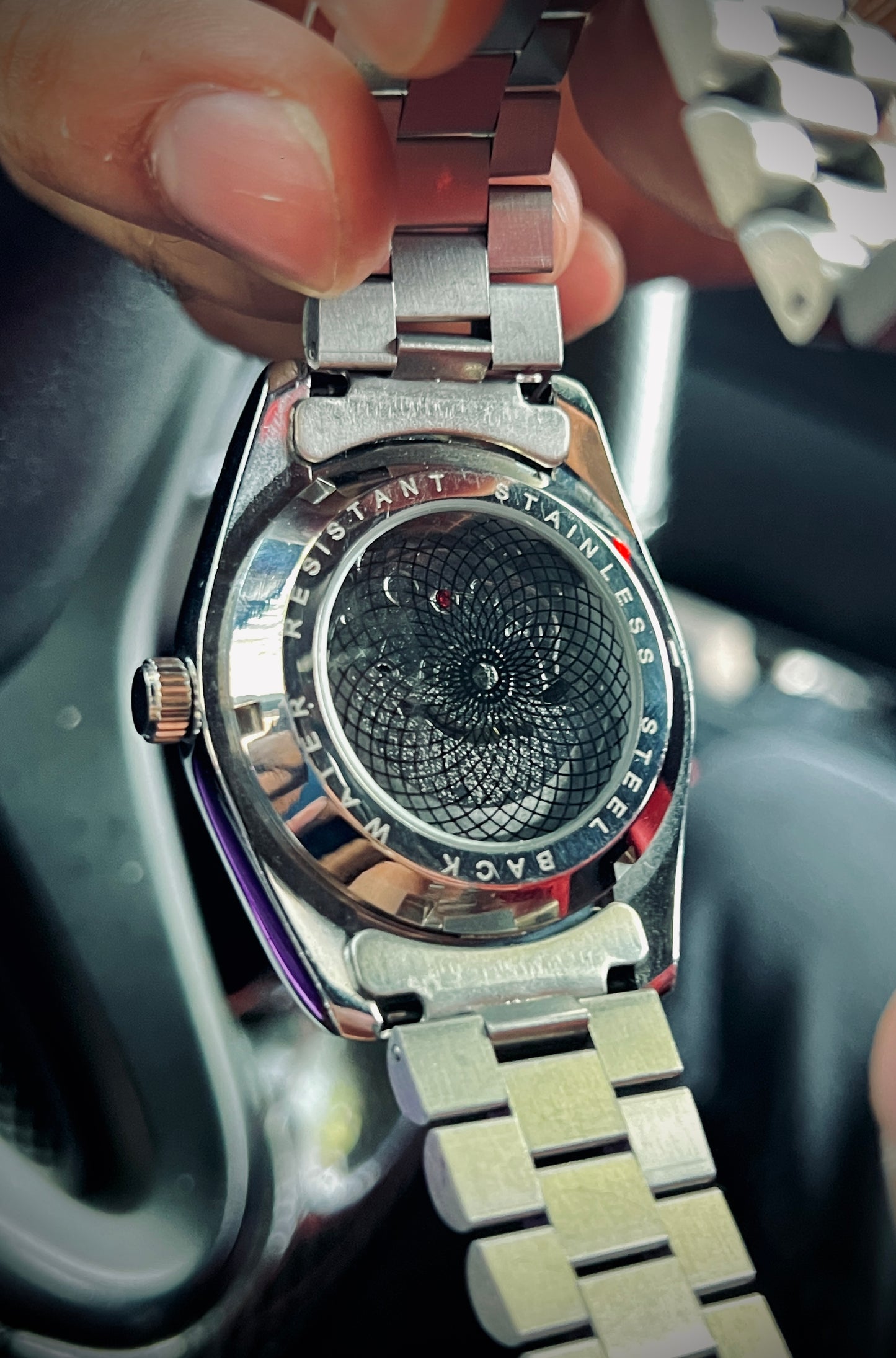 Rolex Silver Blue Dial Semi-Auto Watch – A Royal Blend of Power & Precision